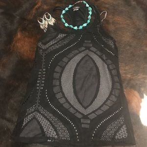 Daytrip Black burnout tank